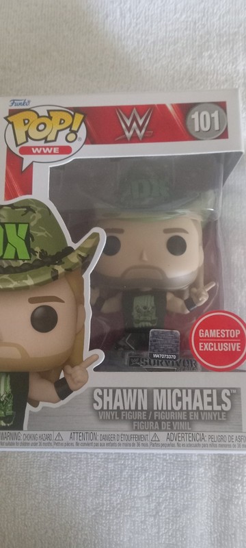 Funko Pop! Vinyl: WWE - Shawn Michaels - GameStop (Exclusive) #101