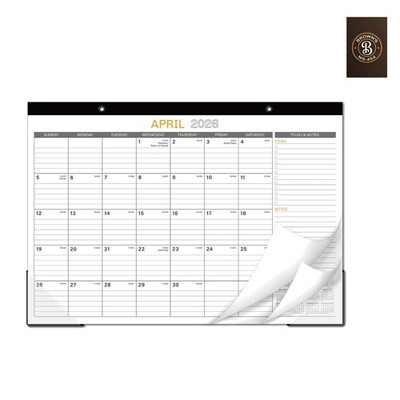 2026 Desk Calendar - 17'' x 12'' Desk Calendar 2026, JAN 2026 - DEC 2026, 12  C...