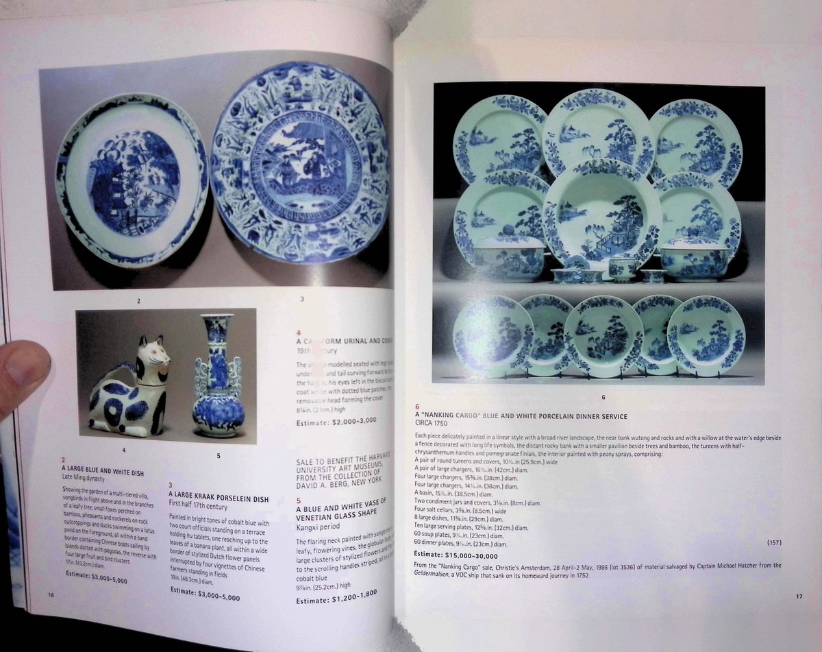 Christie's 2001 Chinese Export Art Auction Catalog: Kangxi