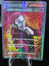 Maxie's Hidden Ball Trick 158/160 Primal Clash Full Art Pokemon TCG