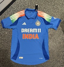 Adidas India 2025 ODI Cricket Shirt  - Authentic Players Version - Size Medium