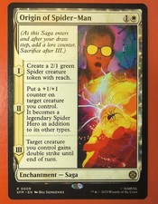 MTG, MAGIC, SPM, ORIGIN OF SPIDER- MAN, 0009, REGULAR FINISH, NM, RARE