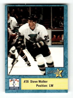 1995-96 Rising Star Muskegon Fury COHL Steve Walker BXCP06