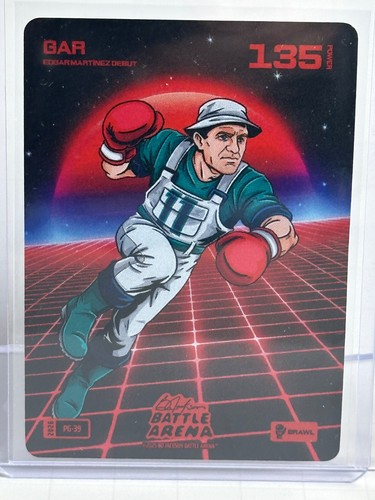 2026 Bo Jackson BATTLE ARENA GAR Edgar Martinez DEBUT POWER GLOVE BATTLE FOIL