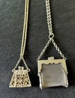 Vintage Jewelry Mesh Purse Necklace Souvenir Penny Rocky Mountain Park — photo 8