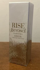 Rise BEYONCE Parfums SHEER Limited Coty 3.4oz 100ml EDP Spray Women NEW SEALED