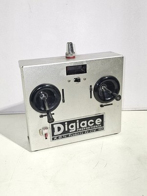 Used Digiace FF 12E Model Radio Remote Control, Sold As Is
