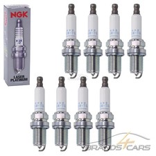 8x NGK ZÜNDKERZE PFR6W-TG FÜR AUDI A8 4E 4.2 4H 4.2 06- Q7 4L 4.2 06-10