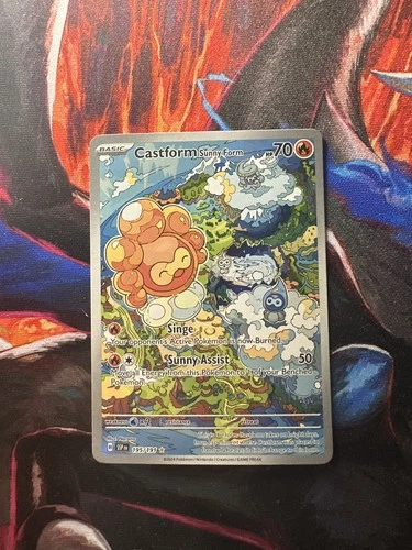 Castform Sunny Form 195/191 Sv08: Surging Sparks Holo