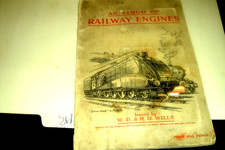 "An Album of Railway Engines" by Wills Cigarettes #  RARE- VINTAGE !