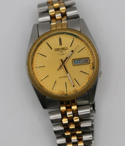 Gent's Vintage Seiko SQ 50 Automatic Wristwatch 7009-3110