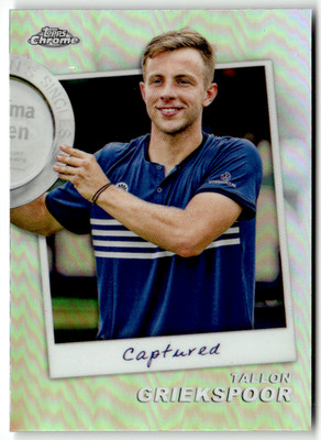Topps Chrome 2024 Tennis CTD-TG Tallon Griekspoor Refractor