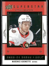 Maxence Guenette 2023-24 Upper Deck Honor Roll #HR50 Ottawa Senators