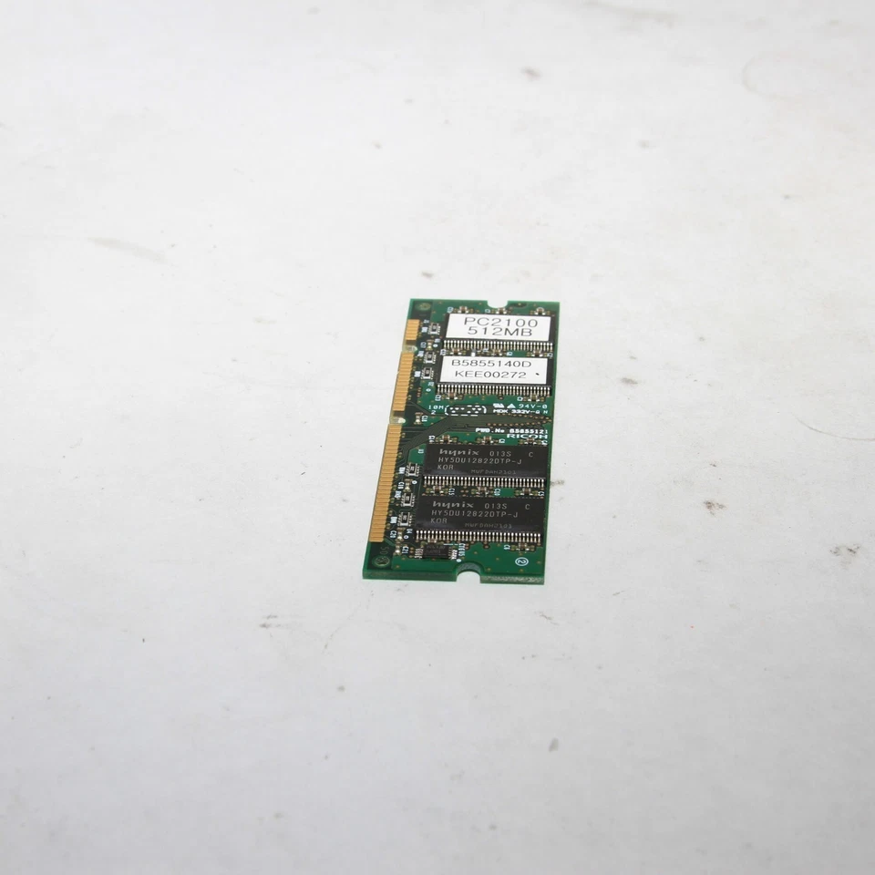 Ricoh B5855140 512MB DDR1 SO-DIMM Memory Module MP201/MP4000/MP5000 Untested - Image 2 of 3