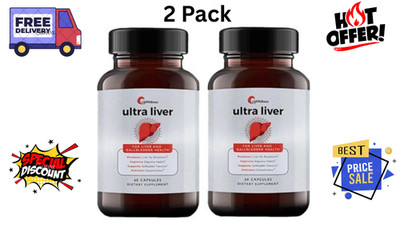2 Pack UpWellness Ultra Liver Supplement For Liver Health And Gallbladder Suppor