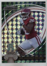 2021 Alumination NIL Collegiate Edition Holo-Lux Green 8/12 Kennedy Brooks 19bs