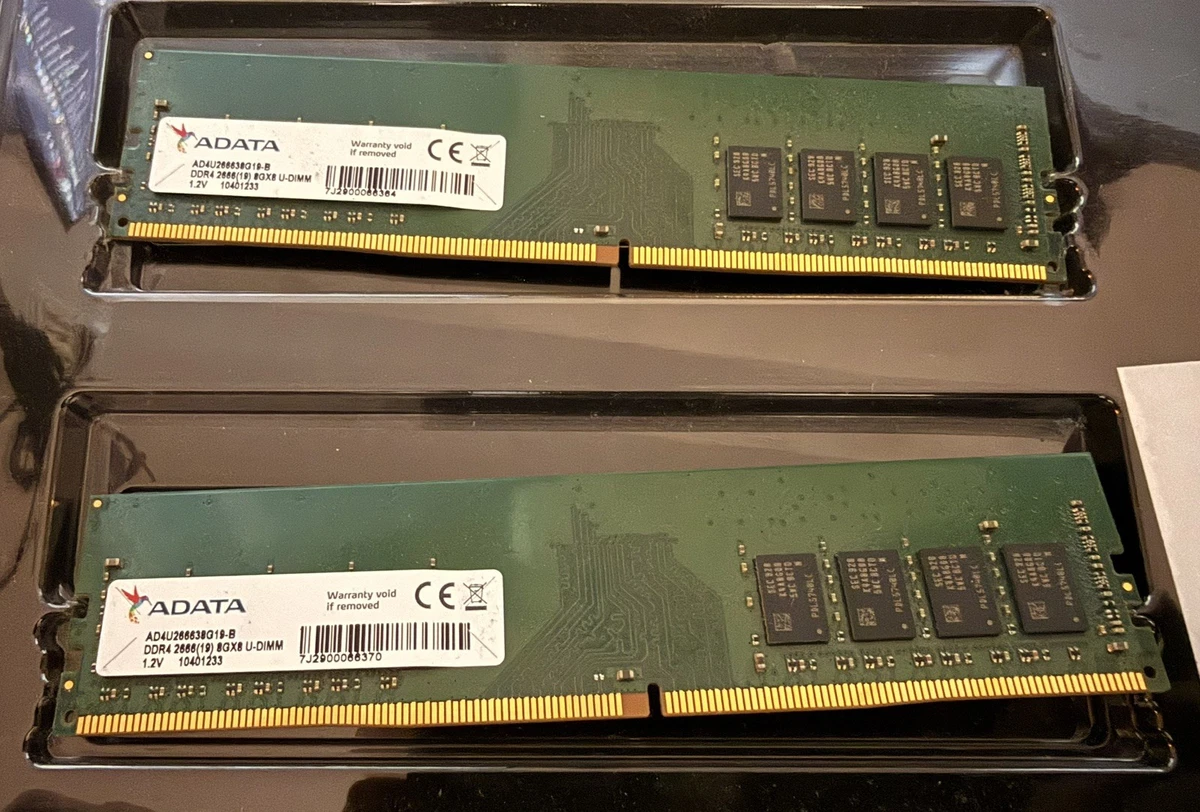 ADATA Computer PC4-21300 (DDR4-2666) Bus Speed RAM 288 Pins for