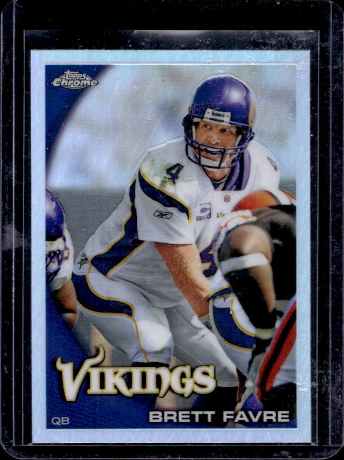 2010 Topps Chrome Brett Favre Refractor #C90 Vikings