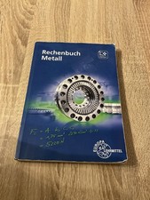 Europa Lehrmittel Rechenbuch Metall 33. Auflage ISBN: 9783808518571