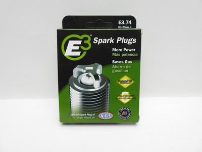 E3.74 E3 Premium Automotive Spark Plugs - 4 SPARK PLUGS - BRAND NEW IN BOX!!!