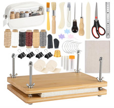 50-Pcs Book Binding Kits for Beginners - Complete DIY Kit w/Tools  Instructions