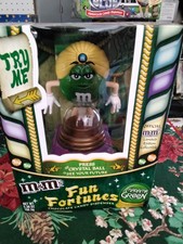 M&M’s Fun Fortunes Madame Green Crystal Ball Chocolate Candy Dispenser