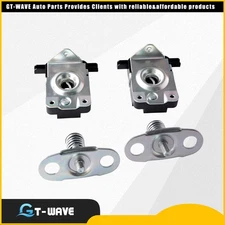 4 Pcs Lower & Upper Left & Right Catch Latch Hood Lock for 99-06 BMW E46 E52 E53