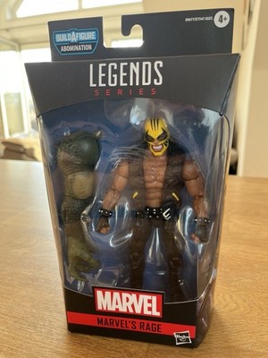 MARVELS RAGE FIGURE 2020 LEGENDS SERIES BUILD A FIGURE HASBRO ABOMINATION OVP