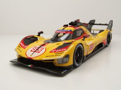 Ferrari 499P #83 Le Mans 2024 Kubica Shwartzmann Modellauto 1:18 Bburago