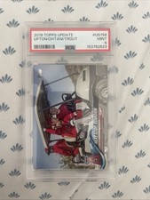 Topps 2018 Update Mike Trout Shohei Ohtani Justin Upton #US158 PSA 9