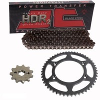 Kettensatz Kawasaki Klx 125 B 03-06 Kette Jt 428 Hdr 130 Offen 14/57