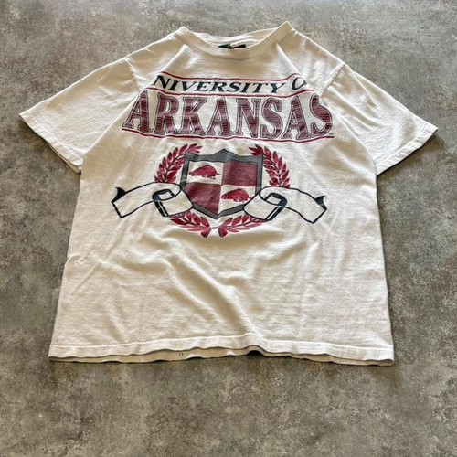Arkansas Razorbacks Graphic White T-Shirt Gildan Unisex S-5XL