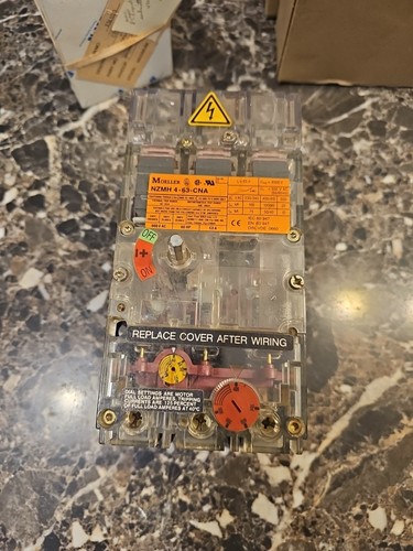 Moeller NZMH4-63-CNA Leitungsschutzschalter, 63A, 600 VAC, 60 PS (LP03V) - Bild 1 von 2
