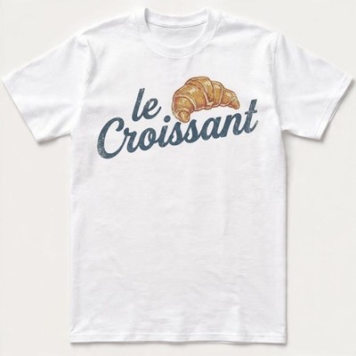 Le Croissant French Pastry Foodie Baking Vintage Gift Shirt, France Sweatshirt