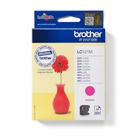 Brother LC121M Original Druckerpatrone Magenta 300 Seiten