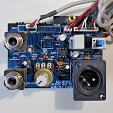 Scheda Jack Hartke HA3500 - PCB ingresso/uscita DI con XLR - parte originale