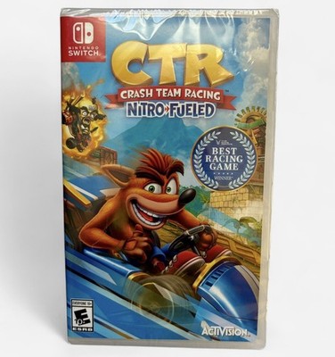 Crash Team Racing CTR Nitro Fueled Game Nintendo Switch Activision New Sealed