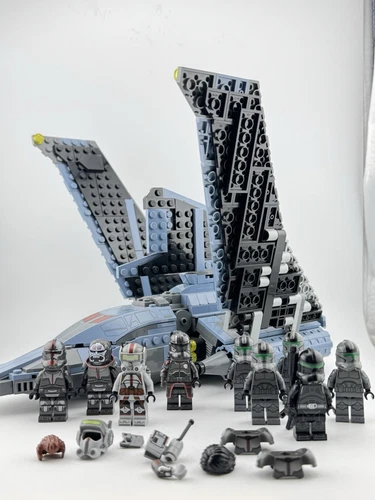 Lego Star Wars The Bad Batch Attack Shuttle set 75314 W/ Extra Accessories +Figs