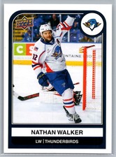 #85 Nathan Walker 2023-24 Upper Deck AHL Springfield Thunderbirds