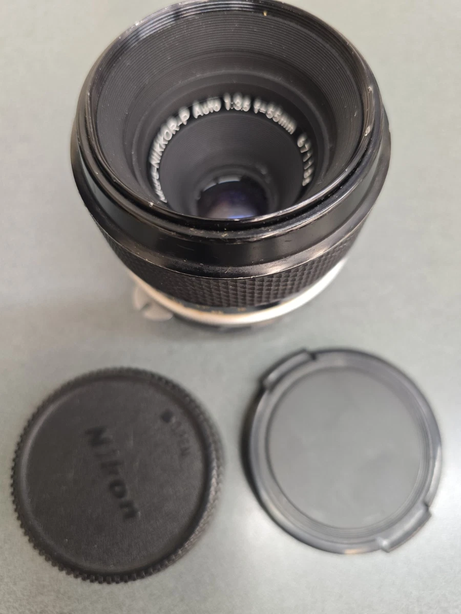 Nikon Micro NIKKOR f/3.5 Camera Lenses 55mm Focal for sale | eBay