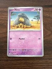 Abra 063/165 Pokémon Scarlet & Violet 151 NM
