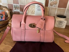 Mulberry Bayswater Satchel Bag Small Classic Grain Leather