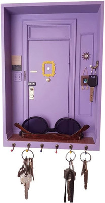 TOIVO Friends Key Holder for Wall，Friends Tv Show Merchandise Gifts，Easy Install