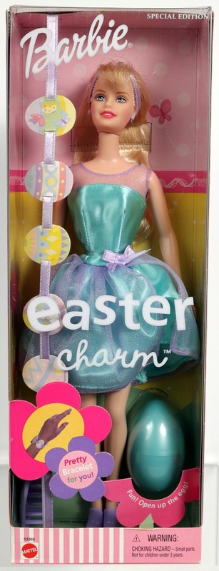 Easter Charm Barbie Doll Special Edition Series - 53365 NRFB 2001 Mattel, Inc.