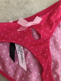 Womens Victorias Secret Sexy Little Things Thong Panties Size L NEW NWOT! 2008