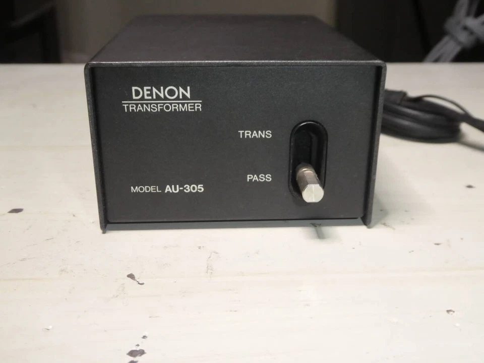 DENON AU-305 Step Up Transformer for MC Cartridge Tested - Image 2 of 4