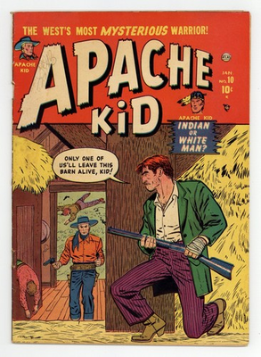 #ad Apache Kid #10 GD 2.5 1952 $26.00
