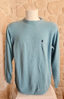 Pull bleu avec laine taille 3XL col rond Bande Originale (mer) - Photo 1/4
