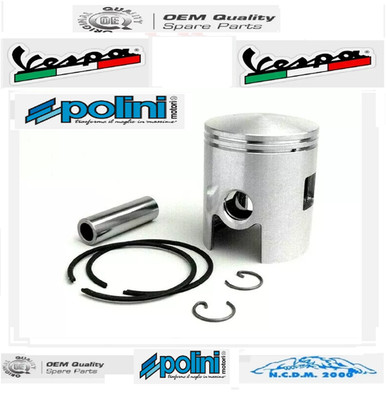 Polini Piston Cylinder Kit Ø57 130cc Vespa 50 Special R L N 125 ET3 Primavera