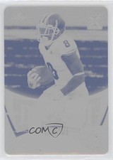 2021 Leaf Draft Auto Printing Plate Yellow Unsigned 1/1 Stevie Scott III 2b2